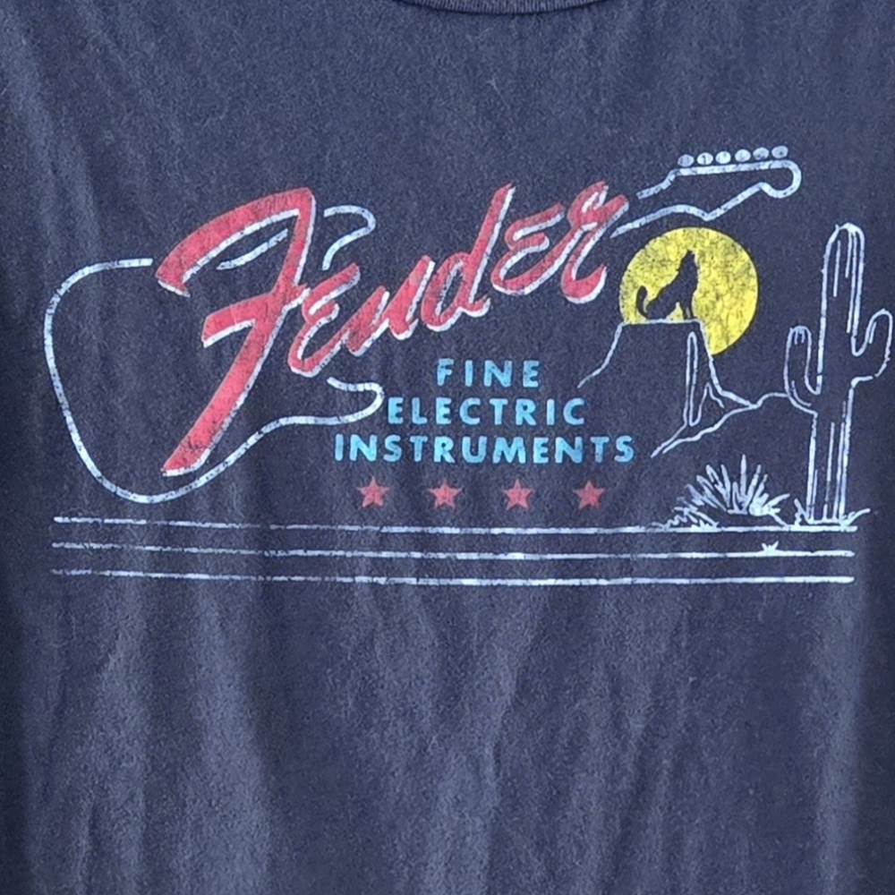 Fender Desert Scene T-Shirt - Picture 3 of 4